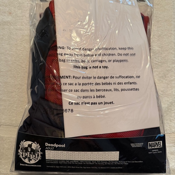 Deadpool Wolverine Adult X-Large Costume - Picture 2 of 2